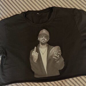 Bad Bunny Super bowl XLVII Crop Tee